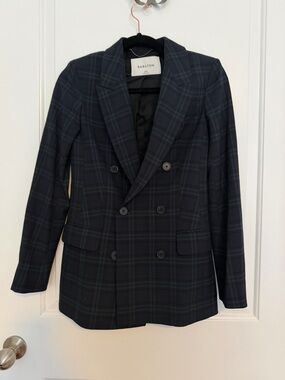 Babaton Black Labeled Blazer with Cream Tag